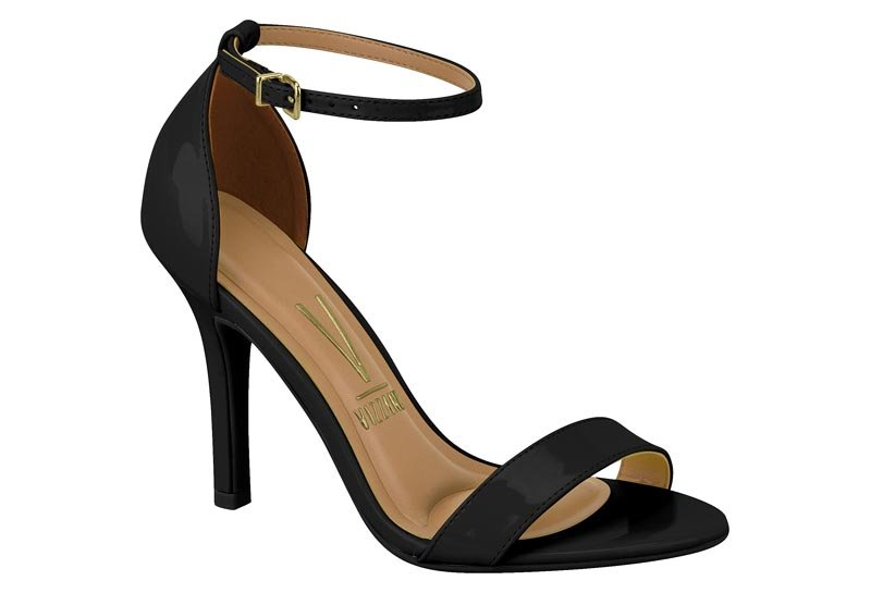 Sandalia Feminina Verniz Premium
