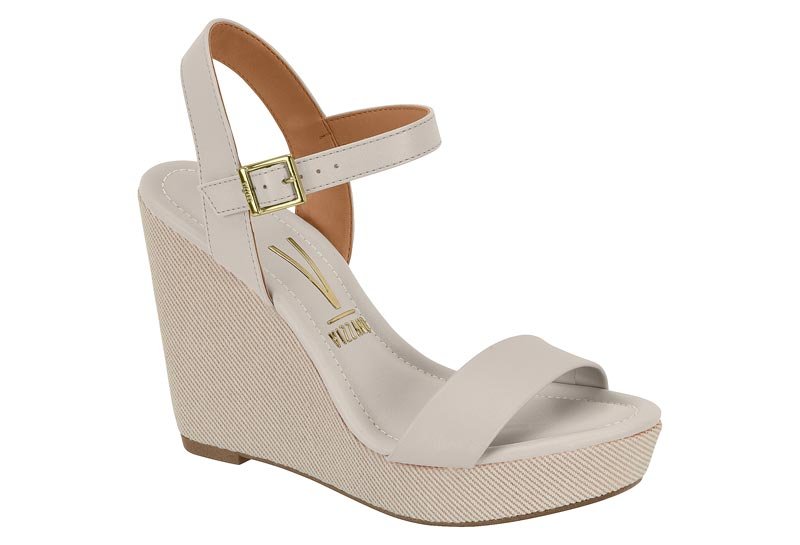 Sandalia Feminina Pelica/Tecido Tramado Belgica