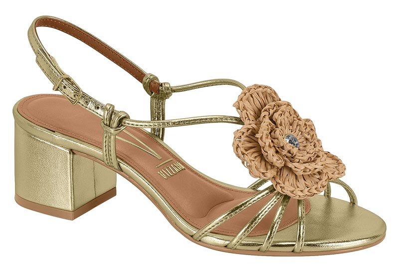 Sandalia Feminina Brilho Italia