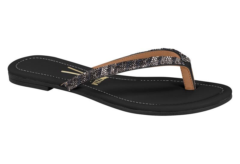 Sueco Feminino Pelica/Micromanta Strass Dubai