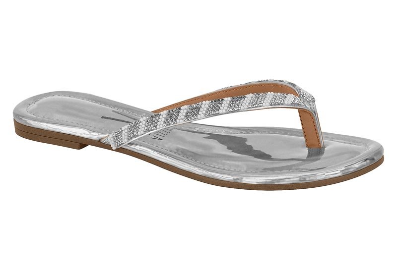 Sueco Feminino Metal Gl/Micromanta Strass Dubai