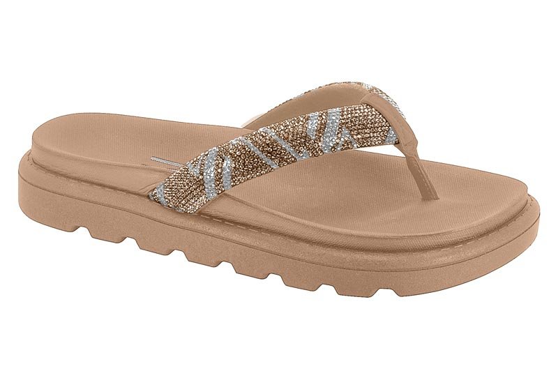 Sandalia Feminina Tira Pronta/Pelica