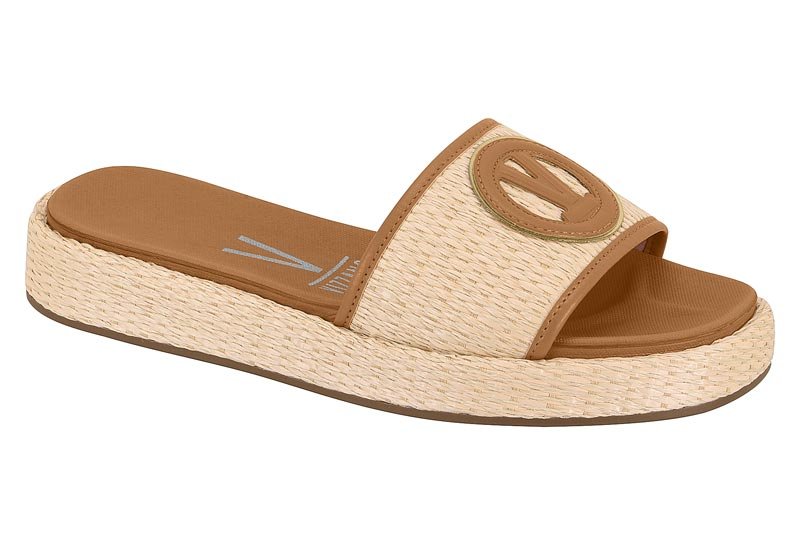 Sandalia Feminina Tecido Tramado Satorini/Pelica