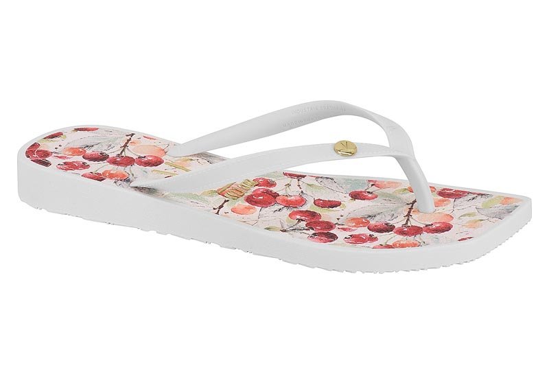 Sueco Feminino Tira Pvc/Napa Cherry