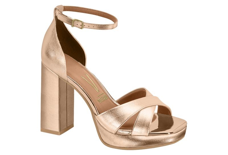 Sandalia Feminina Brilho Italia