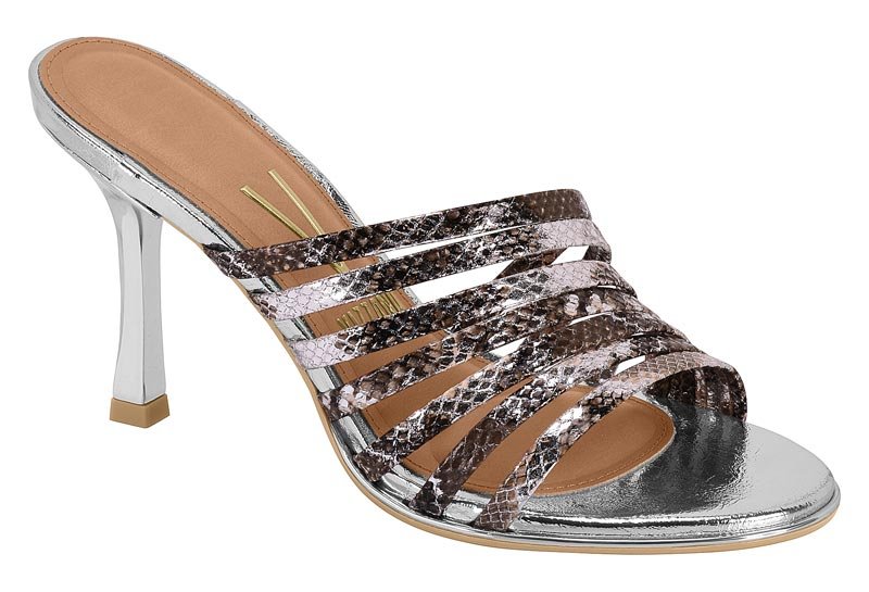 Sandalia Feminina Cobra Metal Florenca