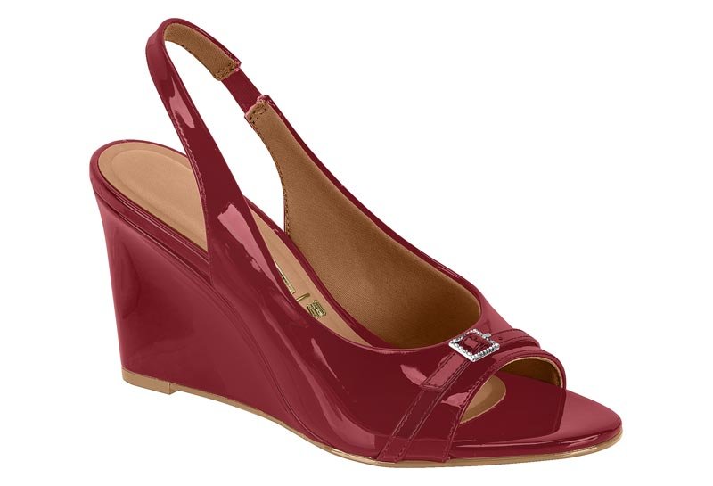Sandalia Feminina Verniz Premium