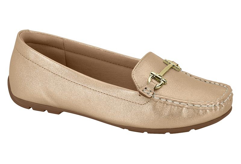 Mocasin Feminino Metalizado London