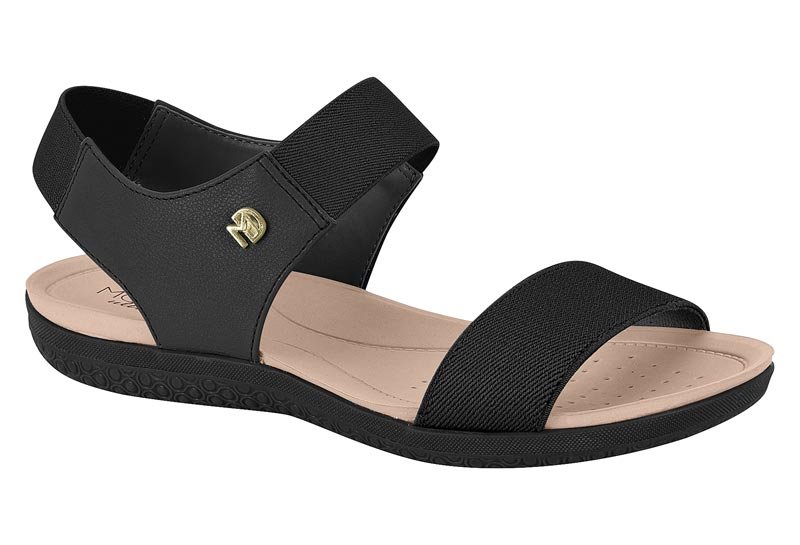Sandalia Feminina Elastico Meer/Np Floather Nature