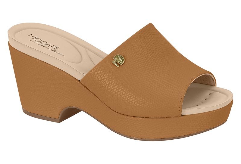 Sandalia Feminina Napa Lezard Paris