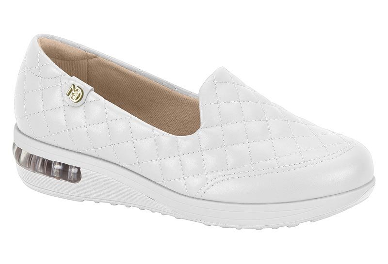 Zapato Casual Feminino Napa Pele Strech/Napa Sense Flex