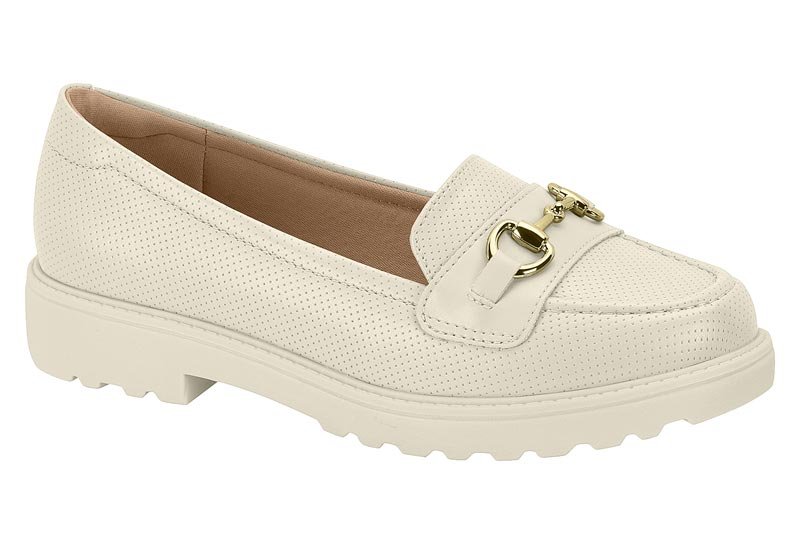 Mocasin Feminino Np Micro Perf Galy/Np Pele Strech