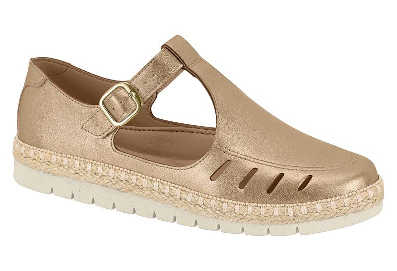 Mocasin Feminino Metalizado London