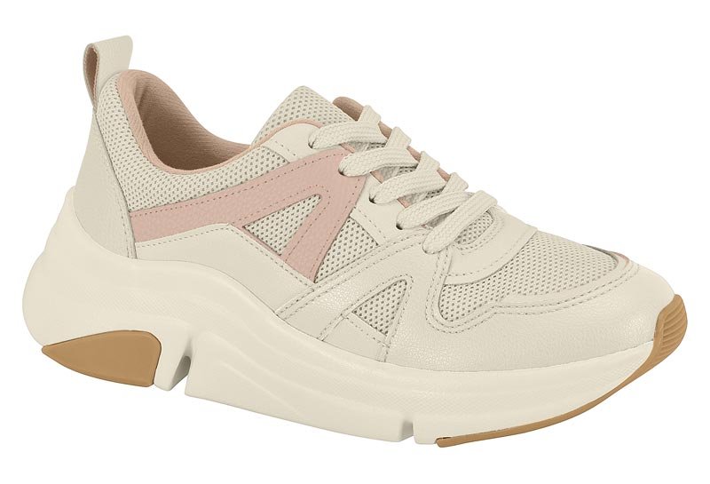 Zapato Casual Feminino Nylon Kansas/Np Flo Nat/Np Flo Vene