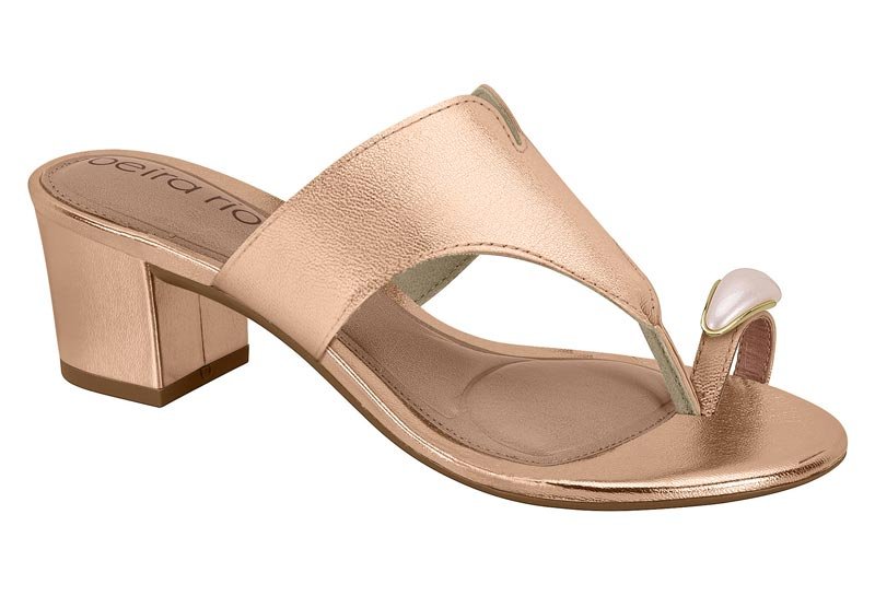 Sandalia Feminina Brilho Italia