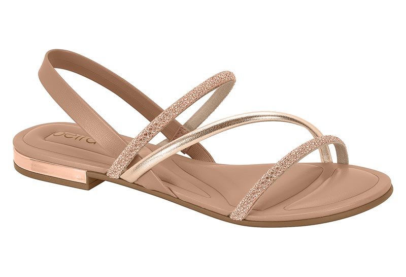 Sandalia Feminina Tp Strass/Tp Brilho Italia/Np Turim