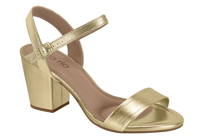 Sandalia Feminina Brilho Italia