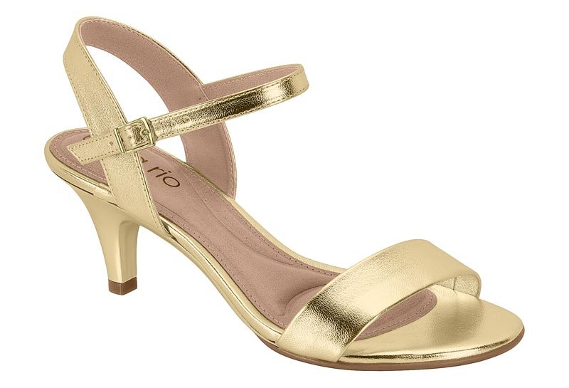 Sandalia Feminina Brilho Italia