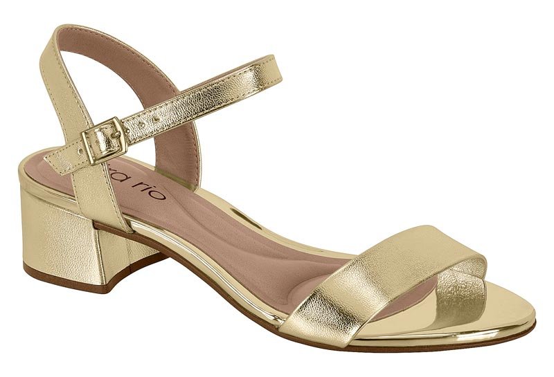 Sandalia Feminina Brilho Italia