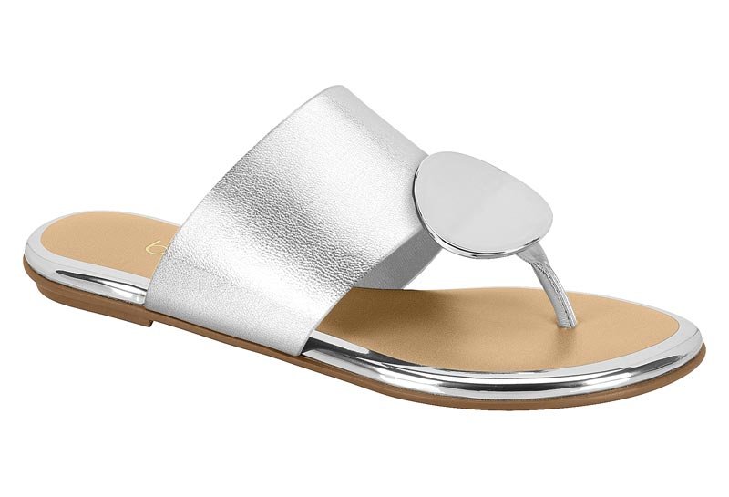 Sandalia Feminina Brilho Italia