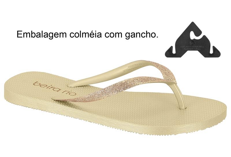 Sueco Feminino Tira Pronta Pvc-Glitter