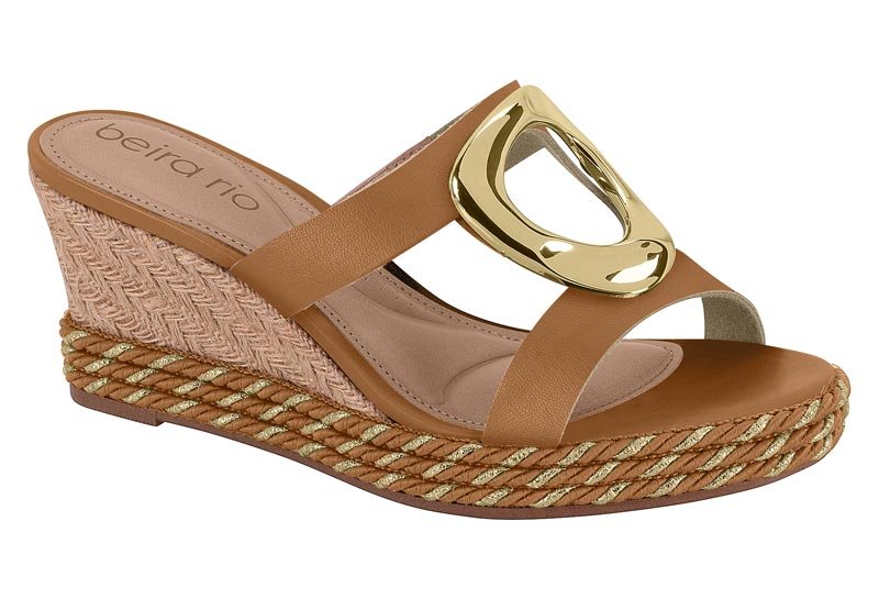 Sandalia Feminina Napa Turim