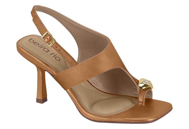 Zapato Feminino Metalizado London