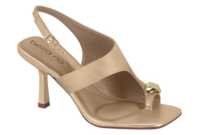 Zapato Feminino Metalizado London