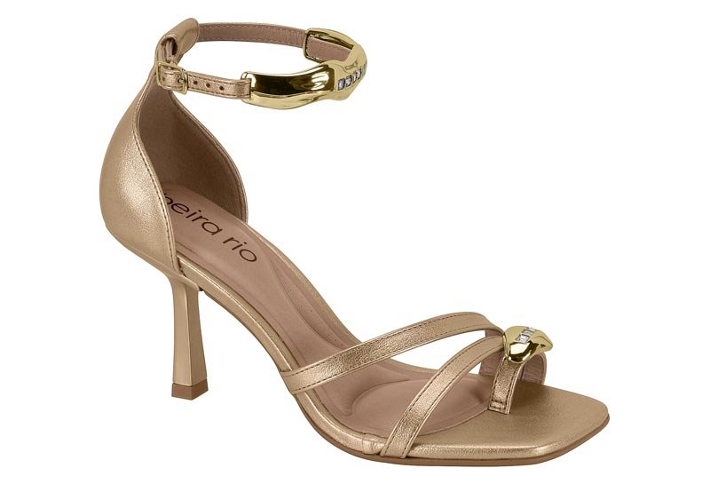 Zapato Feminino Metalizado London