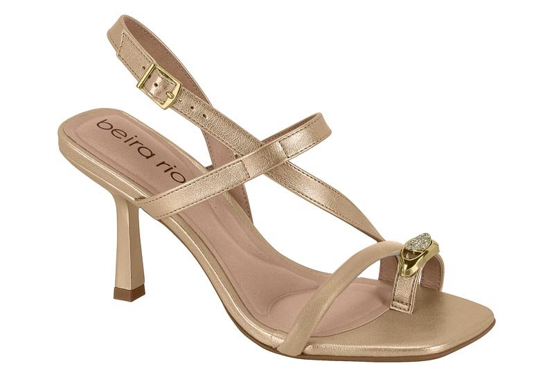 Zapato Feminino Metalizado London