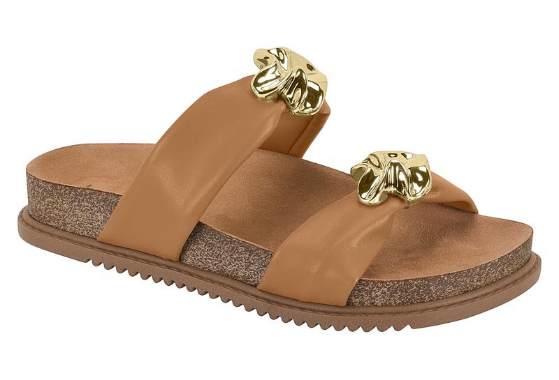 Sandalia Feminina Napa Pele Strech