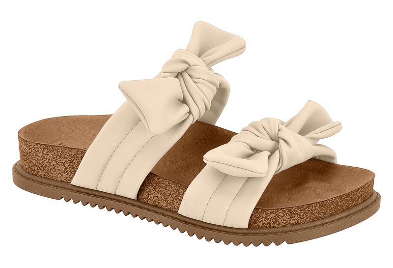 Sandalia Feminina Tira Pronta Nobuck Ultra Soft