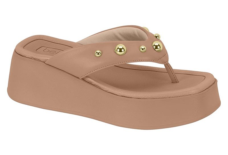 Sandalia Feminina Napa Pele Strech