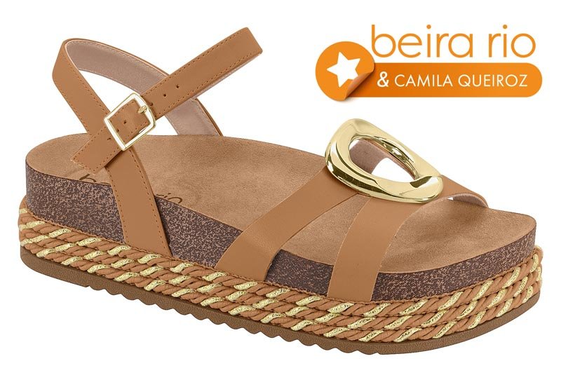 Sandalia Feminina Napa Turim