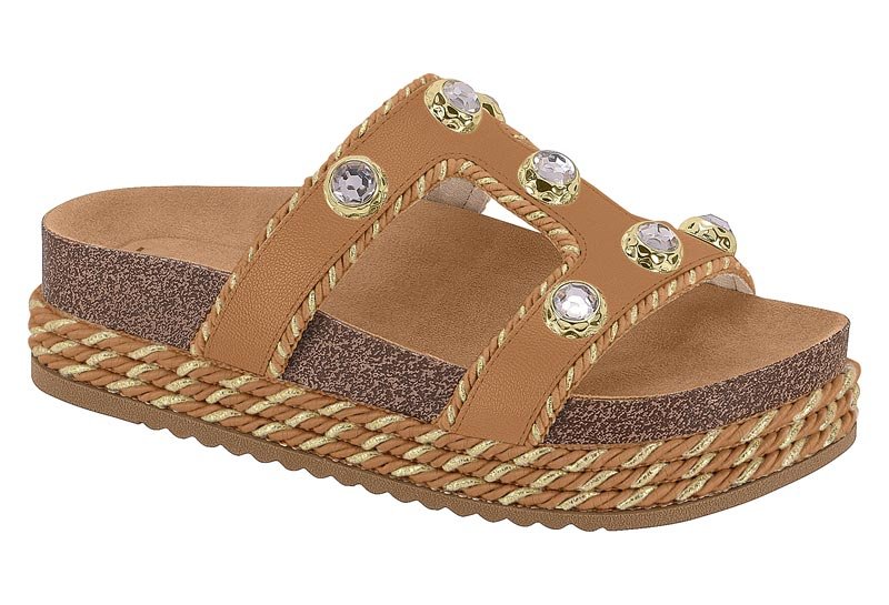 Sandalia Feminina Napa Turim