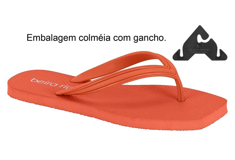 Sandalia Feminina Tira Pronta Pvc