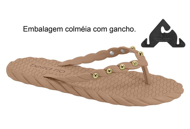 Sandalia Feminina Gaspea Pronta Pvc